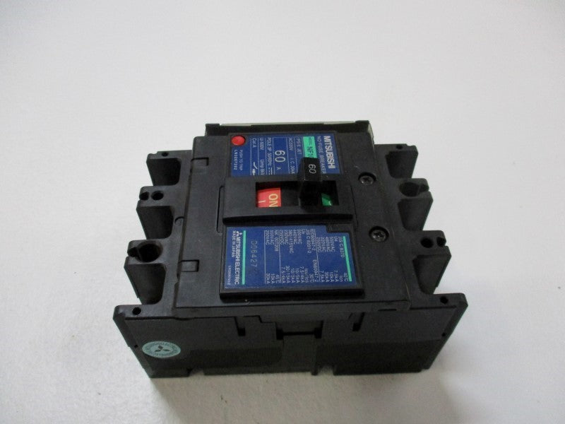 MTISUBISHI NF100-CW CIRCUIT BREAKER 60A 220VAC  UNMP