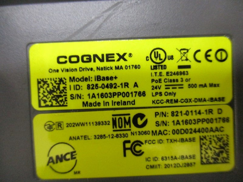 COGNEX iBase+ 825-0492-1R  NSNP