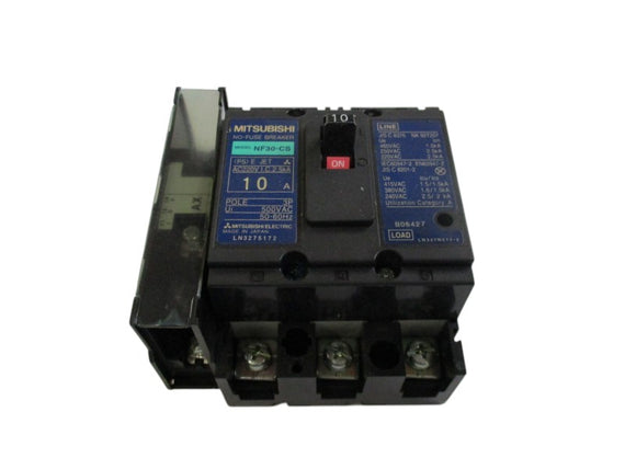 MITSUBISHI NF30-CS CIRCUIT BREAKER 10A 220VAC  NSNP