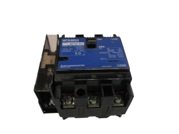 MITSUBISHI NF50-KC CIRCUIT BREAKER 50A 220VAC  NSNP
