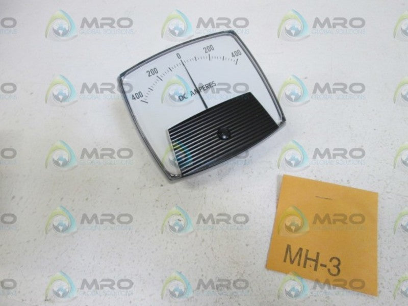 WESCHLER PANEL METER 400-0-400 250425GBSC YE/250-4 NSMP