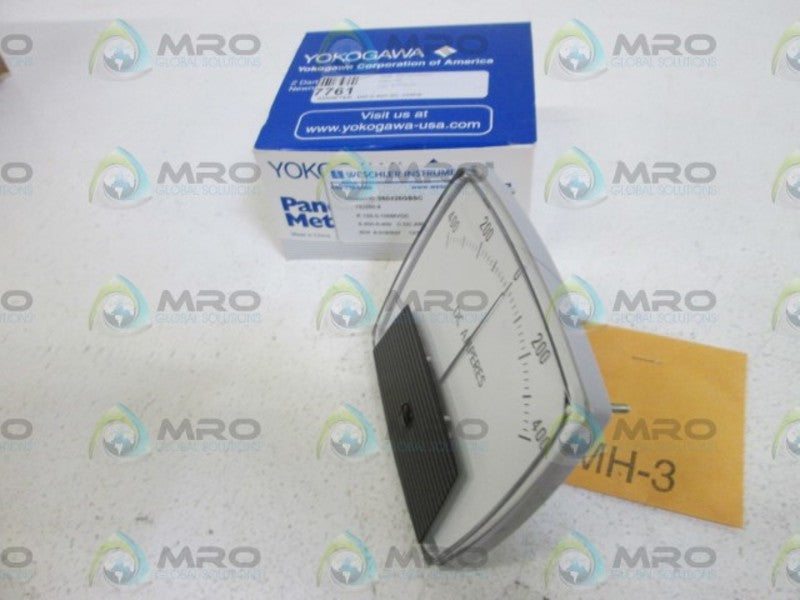 WESCHLER PANEL METER 400-0-400 250425GBSC YE/250-4 NSMP