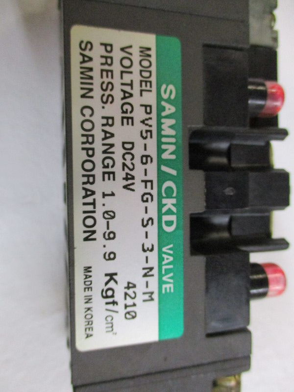CKD PV5-6-FG-S-3-N-M (AS PICTURED)  UNMP
