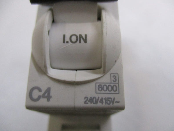 SCHNEIDER A9F44104 CIRCUIT BREAKER 4A 240/415V  NSNP