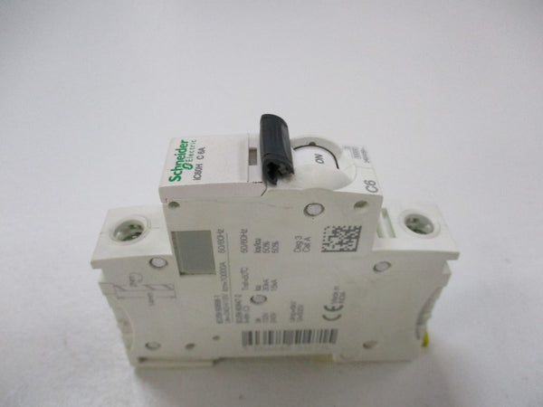 SCHNEIDER A9F54106 CIRCUIT BREAKER 6A 240/415V  NSNP