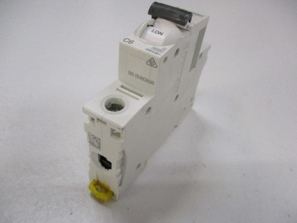 SCHNEIDER A9F54106 CIRCUIT BREAKER 6A 240/415V  NSNP