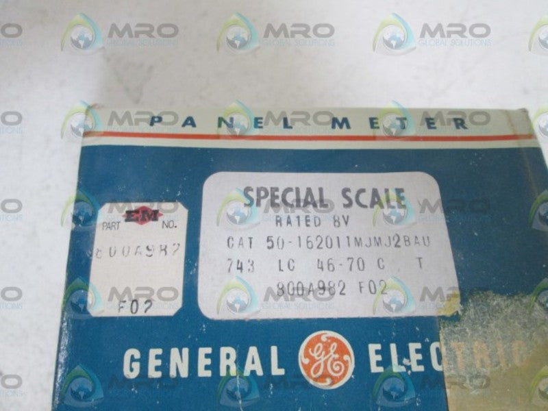 GENERAL ELECTRIC 50-162011MJMJ2BAU 1-1200RPM  NSMP