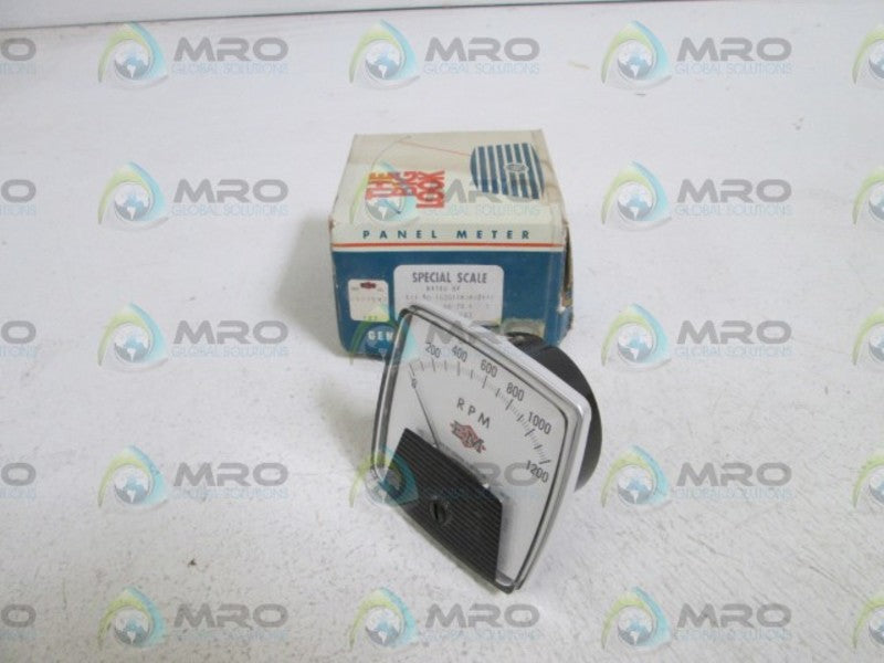 GENERAL ELECTRIC 50-162011MJMJ2BAU 1-1200RPM  NSMP