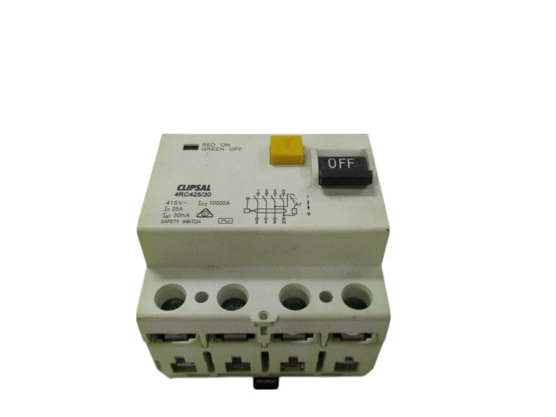 CLIPSAL 4RC425/30 CIRCUIT BREAKE 25A 415V  NSNP