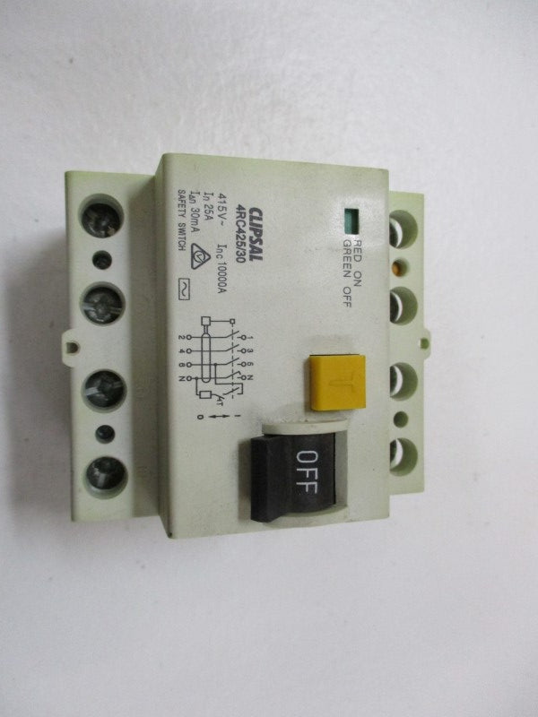 CLIPSAL 4RC425/30 CIRCUIT BREAKE 25A 415V  NSNP