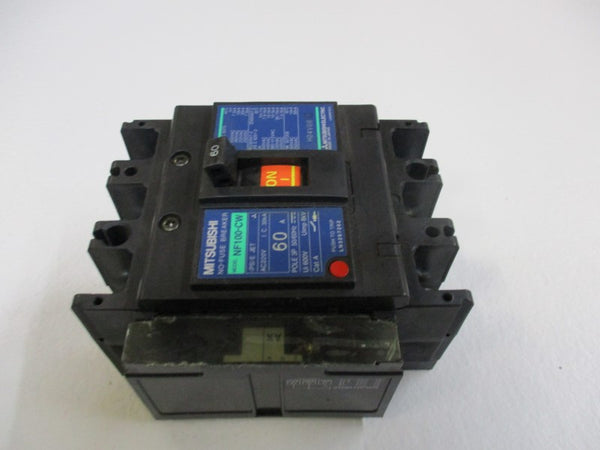 MITSUBISHI NF100-CW CIRCUIT BREAKER 60A 220VAC  NSNP