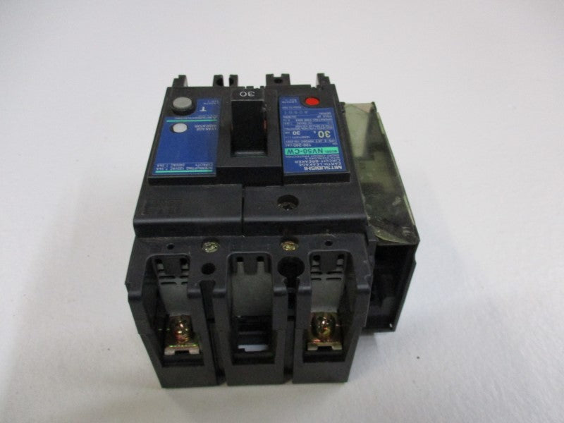MITSUBISHI NV50-CW CIRCUIT BREAKER 30A 120-240VAC  NSNP