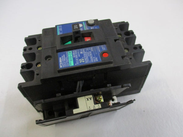 MITSUBISHI NV50-CW CIRCUIT BREAKER 20A 120-240VAC  UNMP