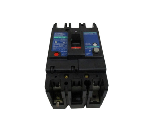 MITSUBISHI NV50-CW CIRCUIT BREAKER 5A 120-240VAC  UNMP