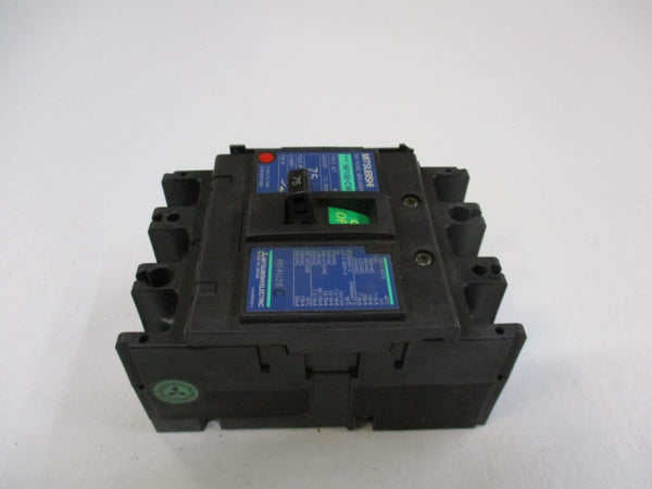 MITSUBISHI NF100-CW CIRCUIT BREAKER 75A 220VAC  UNMP