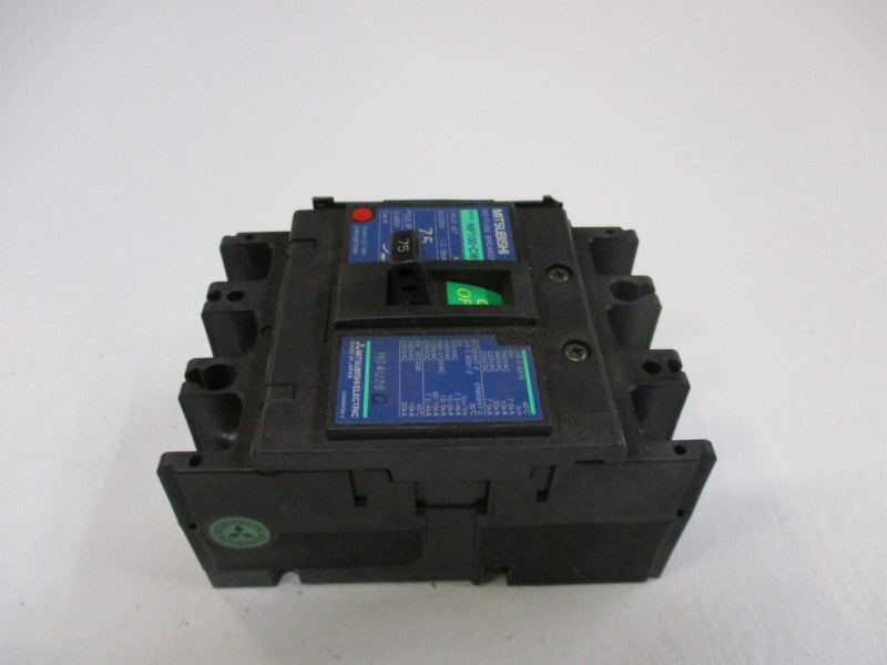MITSUBISHI NF100-CW CIRCUIT BREAKER 75A 220VAC  UNMP