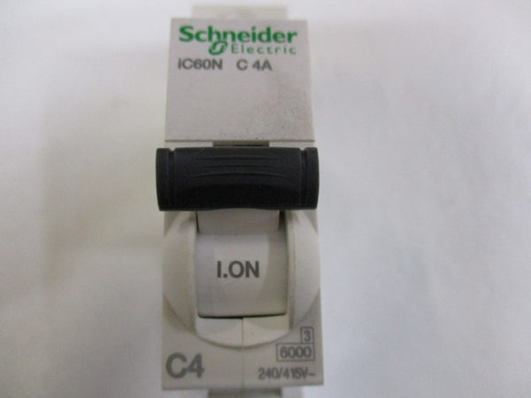 SCHNEIDER A9F44104 CIRCUIT BREAKER 4A 240/415V (AS PICTURED)  NSNP