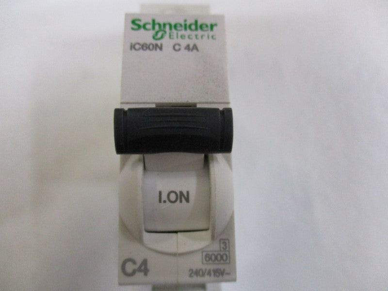 SCHNEIDER A9F44104 CIRCUIT BREAKER 4A 240/415V (AS PICTURED)  NSNP