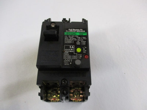 FUJI ELECTRIC EG32AC EB2AEAC-005B CIRCUIT BREAKER 5A 200VAC  NSNP
