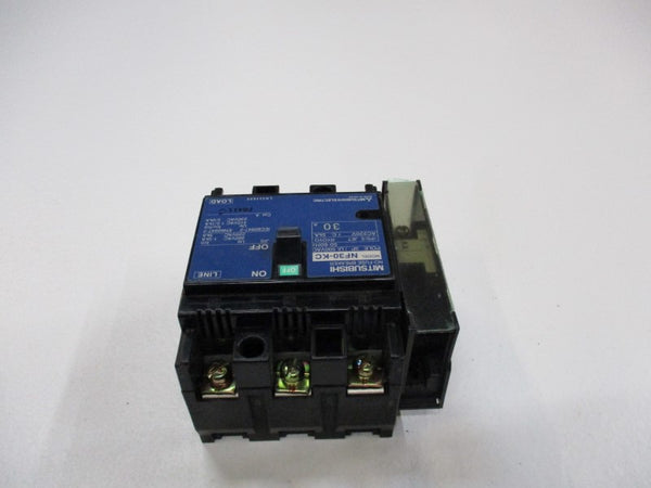 MITSUBISHO NF30-KC CIRCUIT BREAKER 30A 220VAC  UNMP