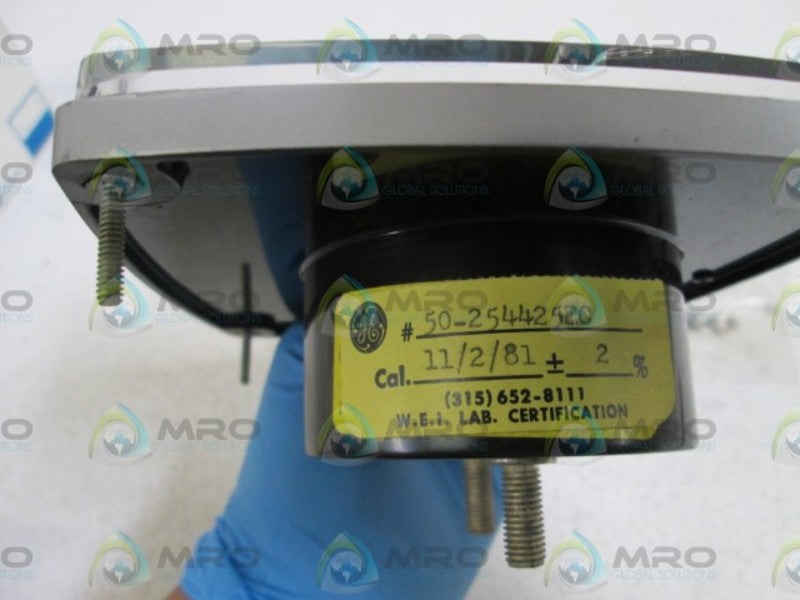 GENERAL ELECTRIC PANEL METER (BLANK) 50-24425EC NSMP