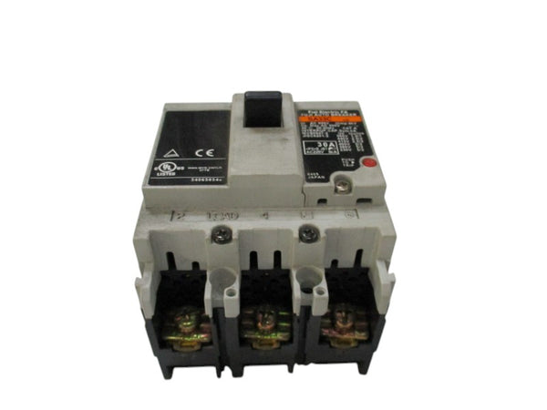 FUJI ELECTRIC SA33C-CE CIRCUIT BREAKER 30A 220VAC  UNMP
