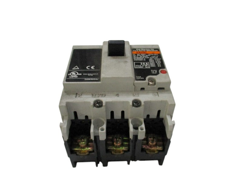 FUJI ELECTRIC SA33C-CE CIRCUIT BREAKER 30A 220VAC  UNMP