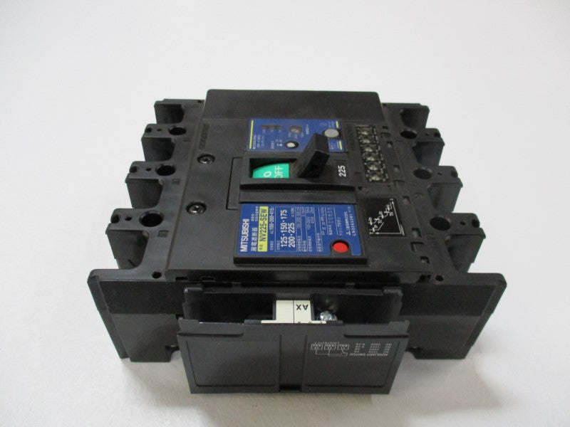 MITSUBISHI NV225-SEW CIRCUIT BREAKER 225A 100-200-415V  UNMP