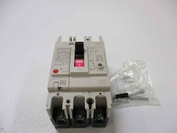 MITSUBISHI NV63-CV CIRCUIT BREAKER 15A 100-440VAC  NSMP