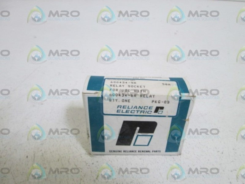 RELIANCE ELECTRIC RELAY SOCKET 600434-5R NSMP