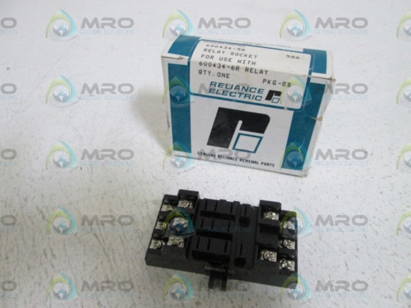 RELIANCE ELECTRIC RELAY SOCKET 600434-5R NSMP