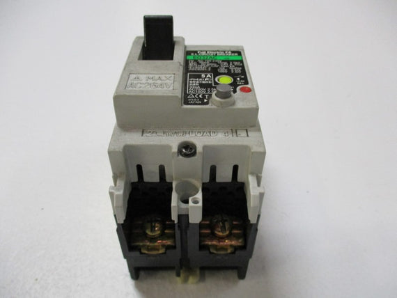 FUJI ELECTRIC EG32AC-CE CIRCUIT BREAKER 5A 200VAC  UNMP