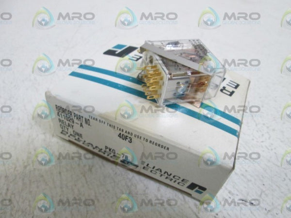 RELIANCE ELECTRIC RELAY 115V 411029-A NSMP