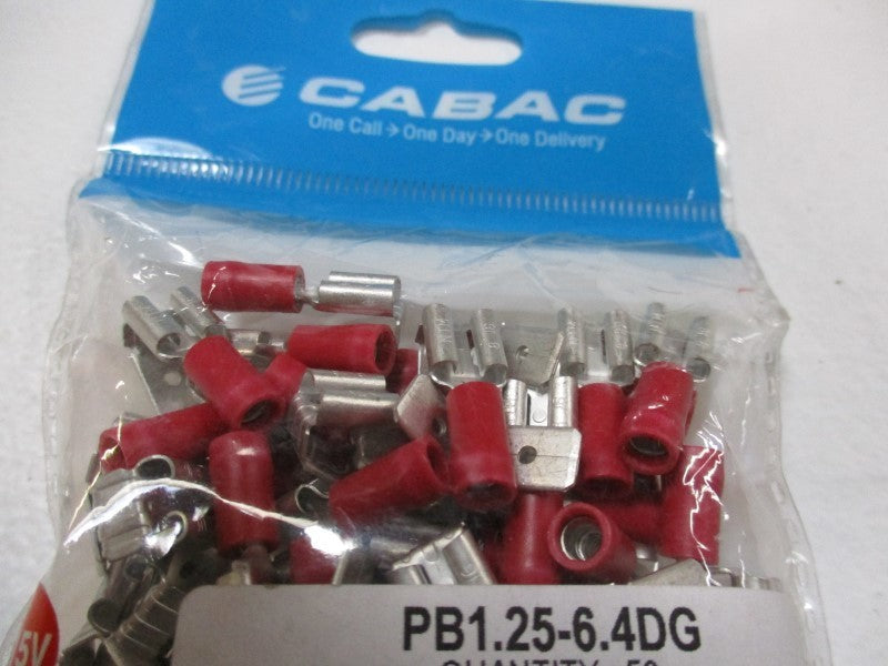 CABAC PB1.25-6.4DG (PKG OF 50)  NSMP