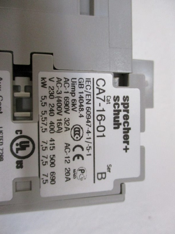 SPRECHER+SCHUH CA7-16-01-277 240/277V  NSMP