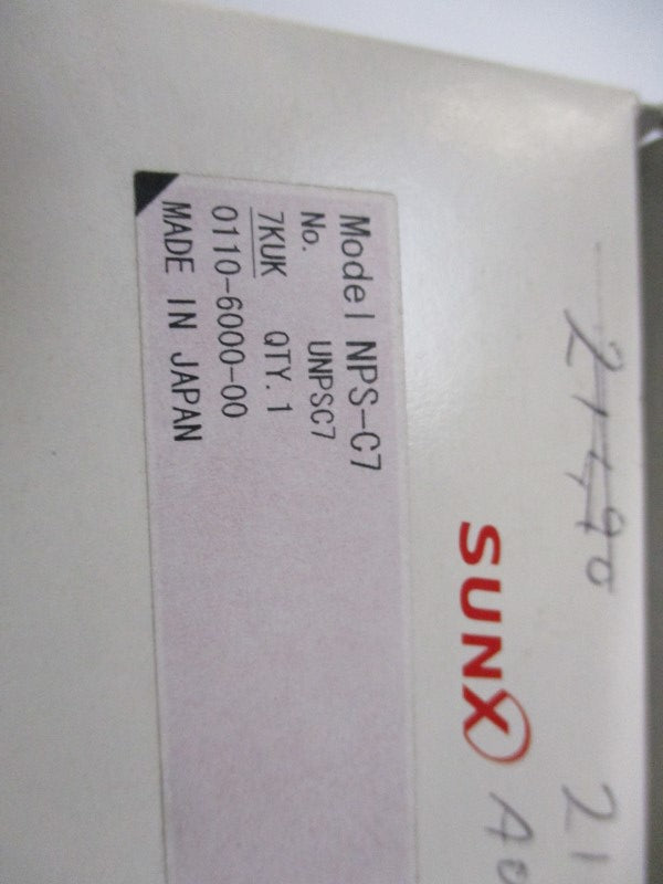 SUNX NPS-C7  NSMP