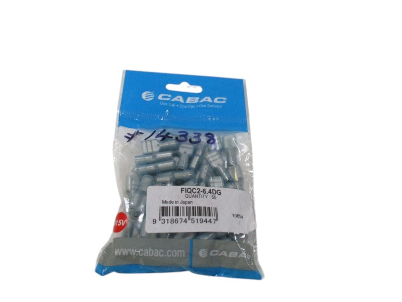 CABAC FIQC2-6.4DG (PKG OF 50)  NSMP