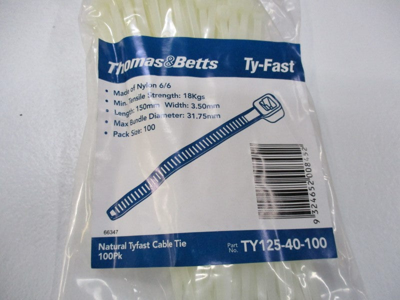 THOMAS & BETTS TY125-40-100 (PKF OF 100)  NSMP