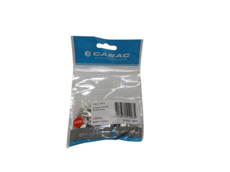 CABAC FSU1.25-3 (PKG OF 100)  NSMP