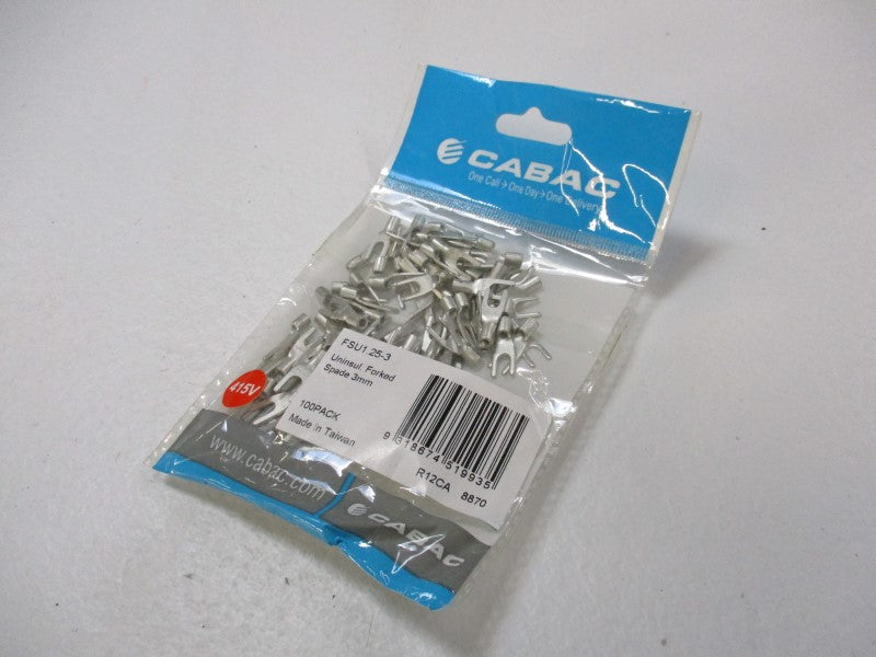 CABAC FSU1.25-3 (PKG OF 100)  NSMP