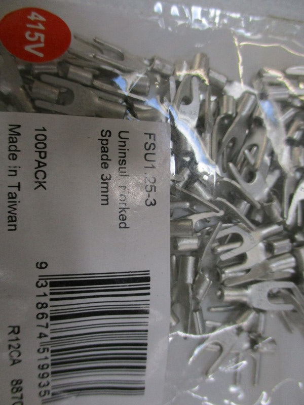 CABAC FSU1.25-3 (PKG OF 100)  NSMP
