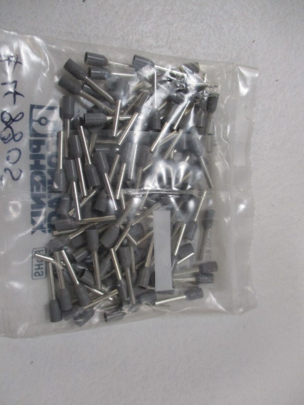 PHOENIX CONTACT AI0,75-10GY (PKG OF 100)  NSMP