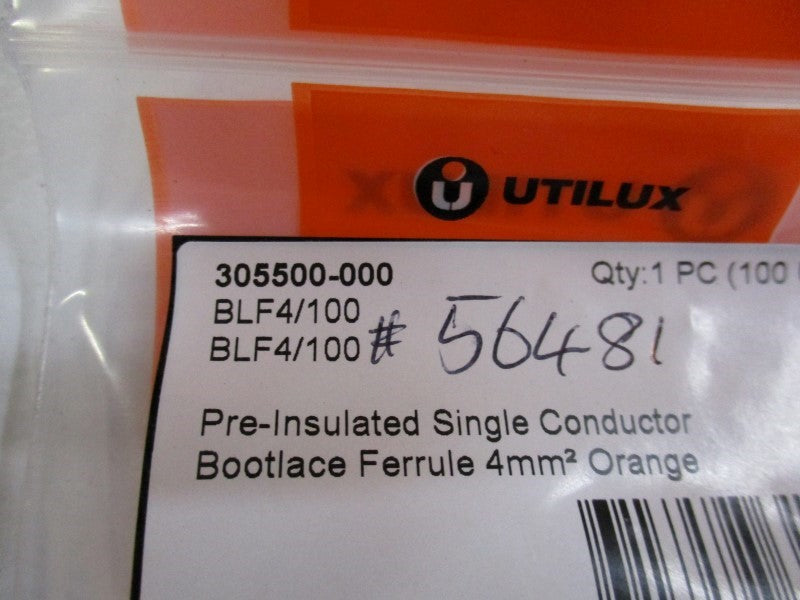 UTILUX 305500-000 (PKG OF 100) NSMP
