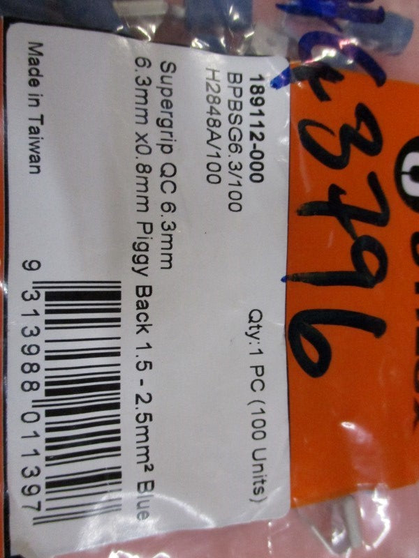 UTILUX 189112-000 H2848A/100 (PKG OF 100) NSMP