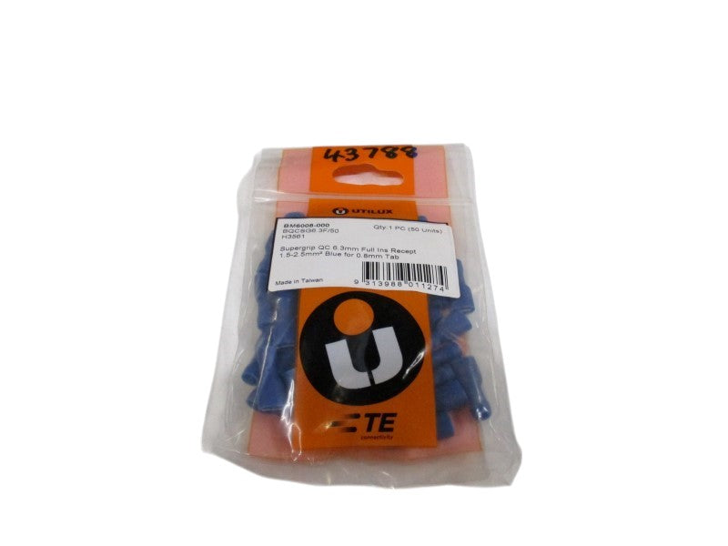 UTILUX BM6008-000 BQCSG6.3F/50 (PKG OF 50) NSMP