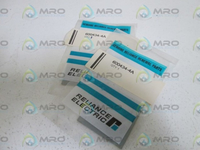 LOT OF 2 RELIANCE ELECTRIC 600434-4A NSMP