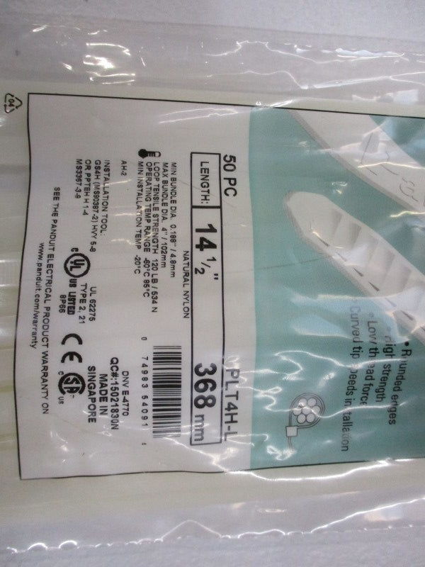 PANDUIT PLT4H-L (PKG OF 50) NSMP