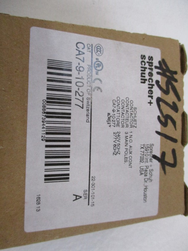 SPRECHER+SCHUH CA7-9-10-277 240/277V NSMP