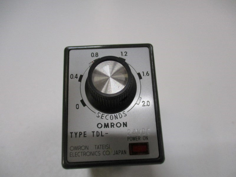 OMRON TDL-24VDC (0-2.0sec) UNMP