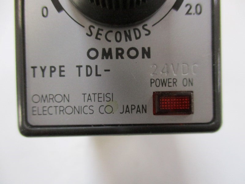 OMRON TDL-24VDC (0-2.0sec) UNMP